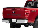 Putco Black Platinum Tailgate Insert Letters (21-26 F-150 w/o Tailgate Applique)