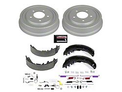 PowerStop OE Replacement 5-Lug Brake Drum and Pad Kit; Rear (97-Early 00 F-150 w/ Rear Drum Brakes)