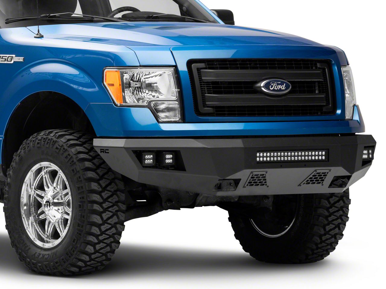 Rough Country F-150 Heavy-Duty Front LED Bumper 10767 (09-14 F-150 ...