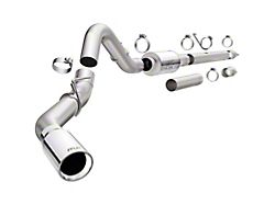 Magnaflow 4-Inch Street Series Single Exhaust System with Polished Tip; Side Exit (15-22 3.5L EcoBoost F-150, Excluding Raptor, Tremor & 19-20 F-150 Limited)