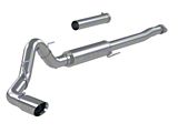 MBRP Armor Lite Single Exhaust System; Race Version; Side Exit (21-26 5.0L F-150, Excluding Tremor)