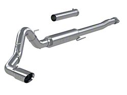 MBRP 4-Inch Installer Series Single Exhaust System; Race Version; Side Exit (21-22 5.0L F-150)