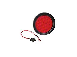 4-Inch Round LED Tail Lamp with Grommet and Plug