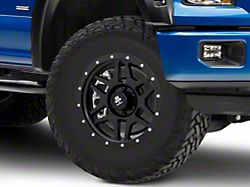 Mammoth Split 6 Beadlock Satin Black 6-Lug Wheel; 18x9; 12mm Offset (15-20 F-150)