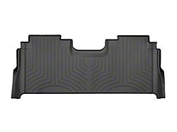 Weathertech DigitalFit Rear Floor Liner; Black (21-22 F-150 SuperCrew w/ Front Bucket Seats & Rear Underseat Storage)
