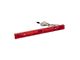 LED Surface Mount ID Light Bar; Red; 13-Inch; Waterproof; 3 Diode; 60-Inch Brown and White Wires