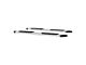 Regal 7-Inch Oval Side Step Bars without Mounting Brackets; Polished Stainless (17-24 Titan Crew Cab)
