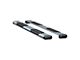 O-Mega II 6-Inch Oval Side Step Bars without Mounting Brackets; Silver (07-14 Tundra Regular Cab w/ 6-1/2-Foot Bed; 07-21 Tundra Double Cab)