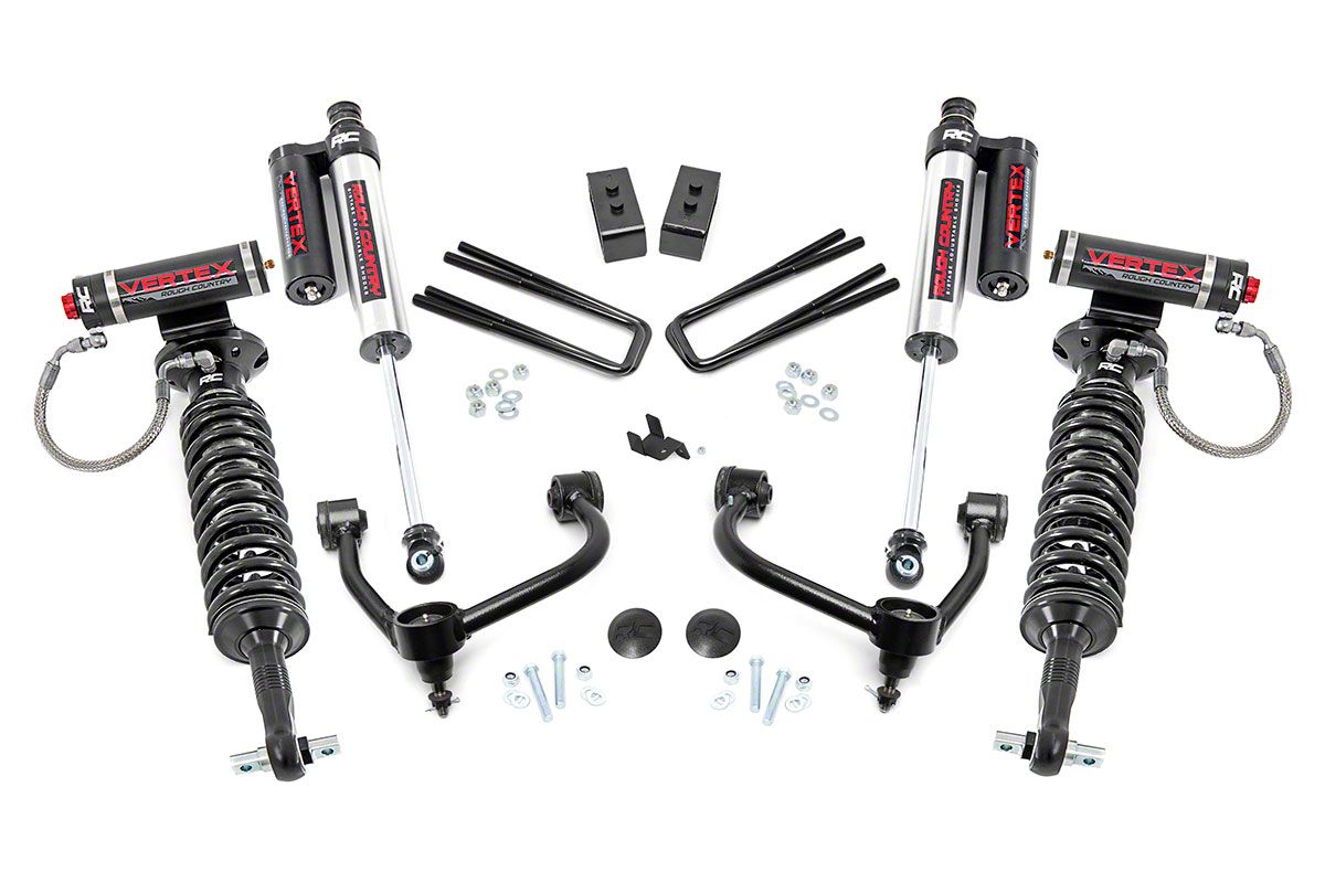 Rough Country F-150 3-Inch Bolt-On Upper Control Arm Suspension Lift ...