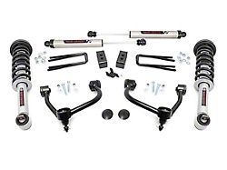 Rough Country 3-Inch Bolt-On Upper Control Arm Suspension Lift Kit with Lifted N3 Struts and V2 Monotube Shocks (21-22 4WD F-150 SuperCab, SuperCrew w/o CCD System, Excluding PowerBoost & Raptor)