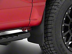 Weathertech No-Drill Mud Flaps; Front and Rear; Black (21-22 F-150, Excluding Raptor)