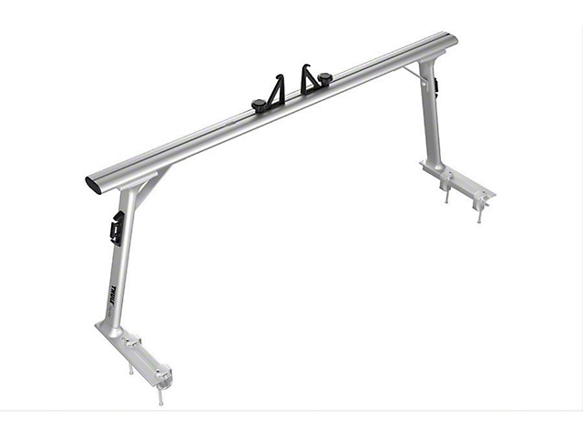 Thule TracRac Pro2 Compact Bed Rack; Silver (Universal; Some Adaptation May Be Required)