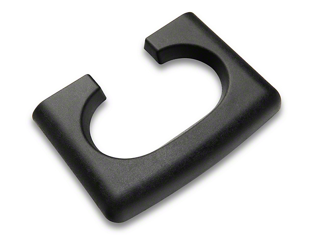 RedRock Center Console Replacement Cup Holder Pad; Black (04-14 F-150)