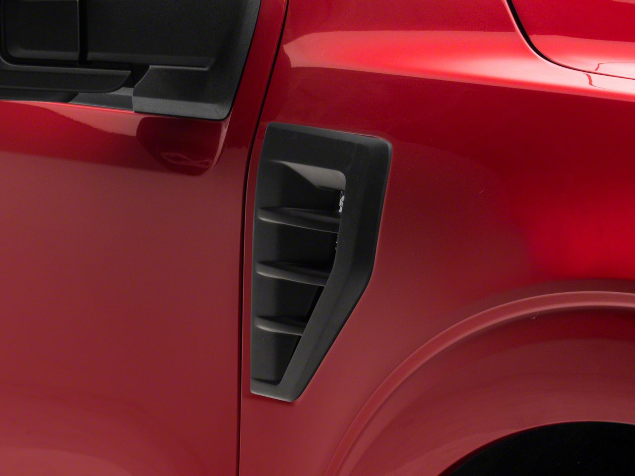 Air Design F150 Fender Vents; Satin Black FO31A07 (2122 F150