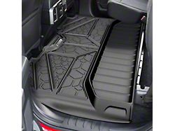 Air Design Soft Touch Front and Rear Floor Liners; Black (15-23 F-150 SuperCrew)