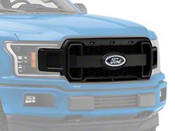 MP Concepts Upper Replacement Grille with LED Lighting and DRL; Matte Black (18-20 F-150, Excluding Raptor)