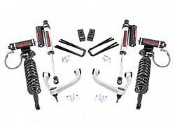 Rough Country 3-Inch Bolt-On Suspension Lift Kit with Adjustable Vertex Coil-Overs and Vertex Reservoir Shocks (09-13 4WD F-150, Excluding Raptor)