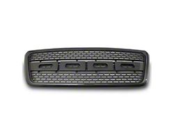 Raptor Style Upper Replacement Grille; Carbon Fiber Look (04-08 F-150)