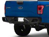 Fab Fours Vengeance Rear Bumper; Matte Black (15-20 F-150, Excluding Raptor)