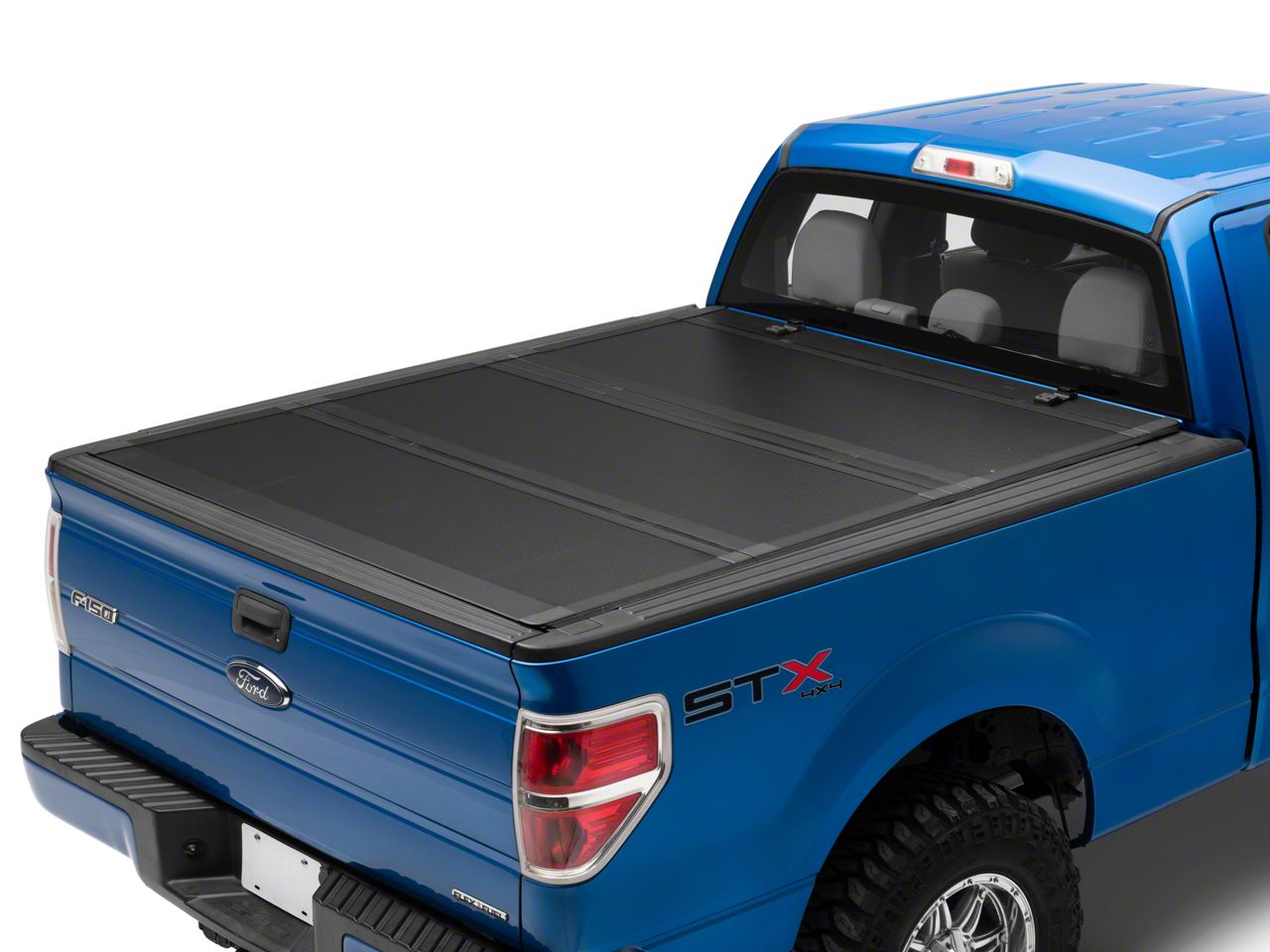 Barricade F-150 Low Profile Hard Tri-Fold Tonneau Cover T556983 (15-22 ...