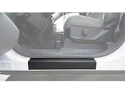 Front Door Sill Protection; Textured Black (15-22 F-150)