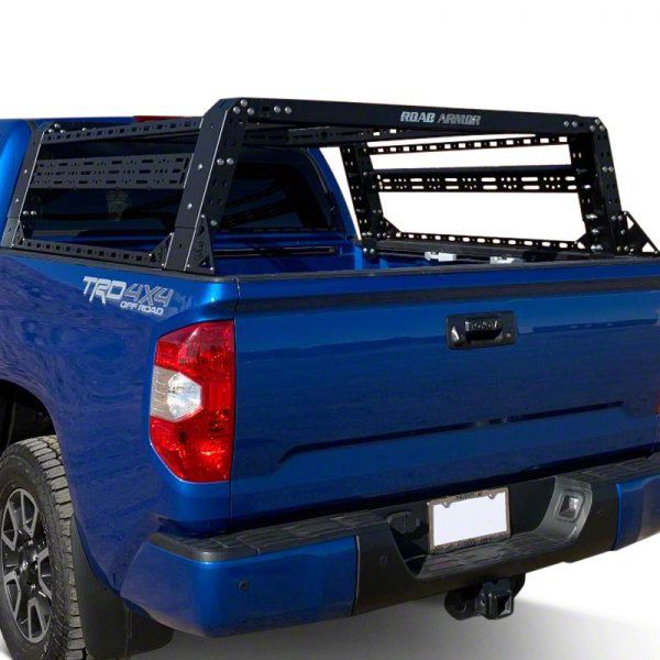 Road Armor Tundra TRECK Overland Adjustable Bed Rack System; Textured ...