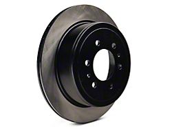 Proven Ground C&L Series OE Replacement Black Coated 6-Lug Rotors; Rear Pair (04-11 F-150)