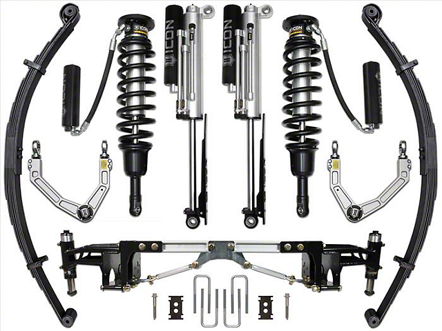 ICON Vehicle Dynamics 1 to 3-Inch Suspension Lift System; Stage 4 (17-20 F-150 Raptor)