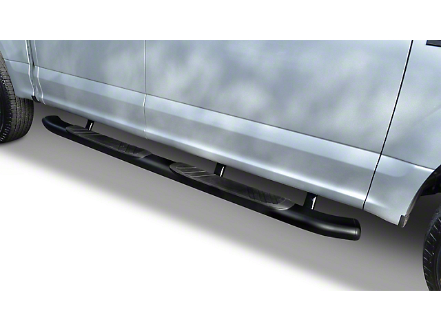5-Inch OE Xtreme Composite Side Step Bars; Black (17-22 F-350 Super Duty SuperCrew)