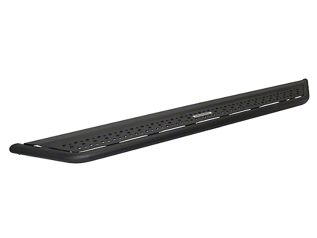 Dominator D6 Cab Length Side Step Bars; Textured Black (17-22 F-350 Super Duty SuperCrew)