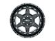 Weld Off-Road Aragon Gloss Black Milled 6-Lug Wheel; 20x10; -18mm Offset (05-15 Tacoma)