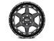 Weld Off-Road Aragon Gloss Black Milled 6-Lug Wheel; 22x10; 13mm Offset (05-15 Tacoma)