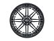 Weld Off-Road Cascade Gloss Black Milled 6-Lug Wheel; 22x10; -18mm Offset (16-23 Tacoma)