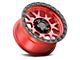 Weld Off-Road Cinch Candy Red 6-Lug Wheel; 20x10; 13mm Offset (05-15 Tacoma)