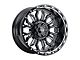 Weld Off-Road Flare Gloss Black Milled 6-Lug Wheel; 20x10; -18mm Offset (05-15 Tacoma)