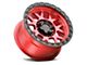 Weld Off-Road Cinch Candy Red 6-Lug Wheel; 17x9; -12mm Offset (22-24 Tundra)