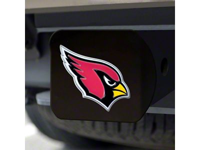 Hitch Cover with Arizona Cardinals Logo; Red (Universal; Some Adaptation May Be Required)