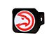 Hitch Cover with Atlanta Hawks Logo; Red (Universal; Some Adaptation May Be Required)