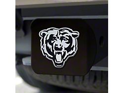 Hitch Cover with Chicago Bears Logo; Black (Universal; Some Adaptation May Be Required)