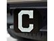 Hitch Cover with Cleveland Indians Logo; Black (Universal; Some Adaptation May Be Required)