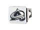 Hitch Cover with Colorado Avalanche Logo; Chrome (Universal; Some Adaptation May Be Required)