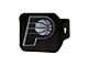 Hitch Cover with Indiana Pacers Logo; Blue (Universal; Some Adaptation May Be Required)