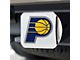 Hitch Cover with Indiana Pacers Logo; Chrome (Universal; Some Adaptation May Be Required)