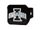 Hitch Cover with Iowa State University Logo; Black (Universal; Some Adaptation May Be Required)