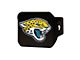 Hitch Cover with Jacksonville Jaguars Logo; Teal (Universal; Some Adaptation May Be Required)