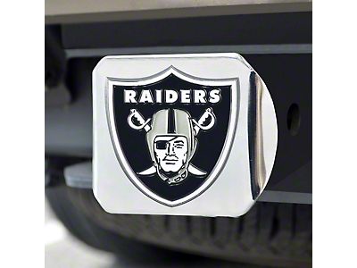 Las Vegas Raiders trailer hitch cover