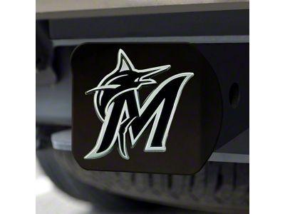 MIAMI MARLINS COLOR LOGO HITCH COVER