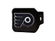 Hitch Cover with Philadelphia Flyers Logo; Black (Universal; Some Adaptation May Be Required)