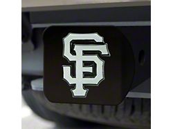 Hitch Cover with San Francisco Giants Logo; Black (Universal; Some Adaptation May Be Required)