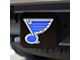 Hitch Cover with St. Louis Blues Logo; Royal (Universal; Some Adaptation May Be Required)